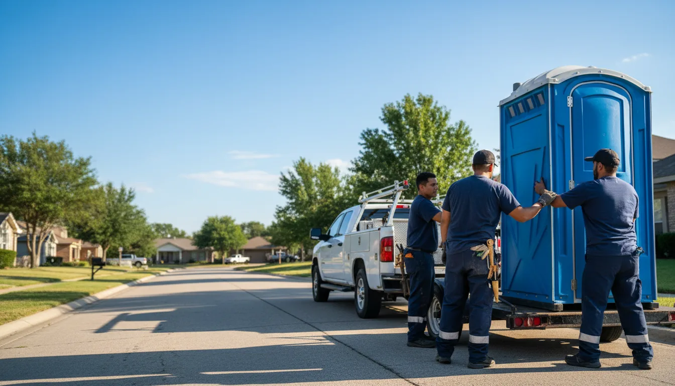 Portable Toilet Rental in Splendora, TX near me